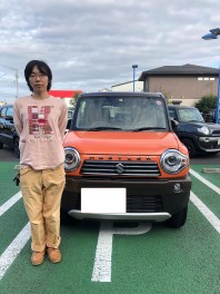 ！！ハスラーご納車です！！